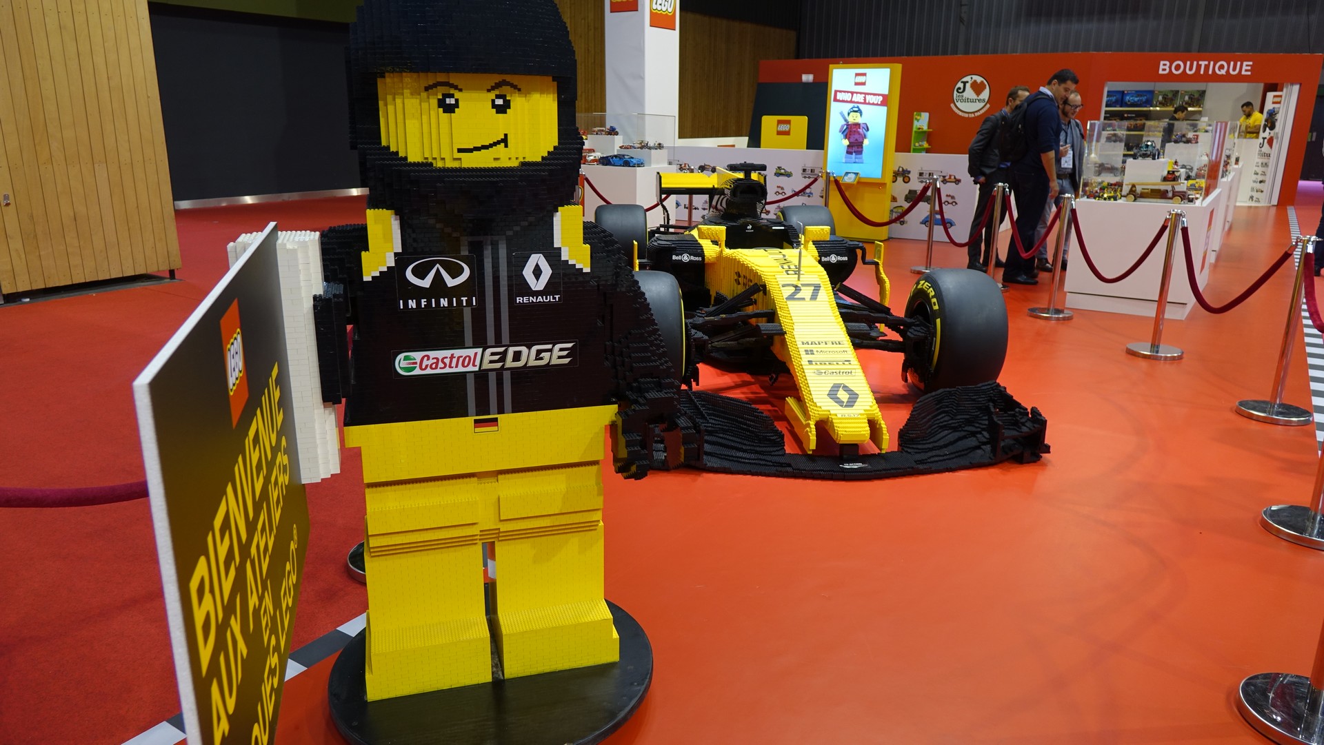 Renault F1 RS 18 en Lego