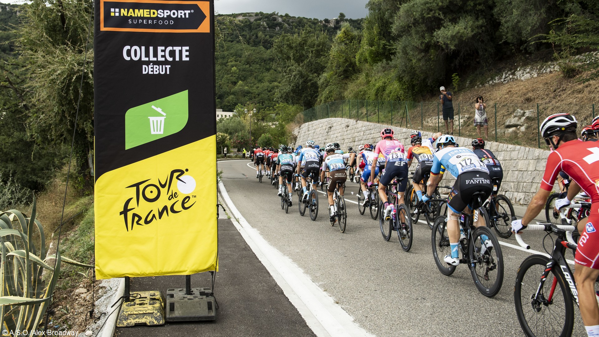 Tour de France (10) Zone de collecte (c) ASO.Alex Broadway