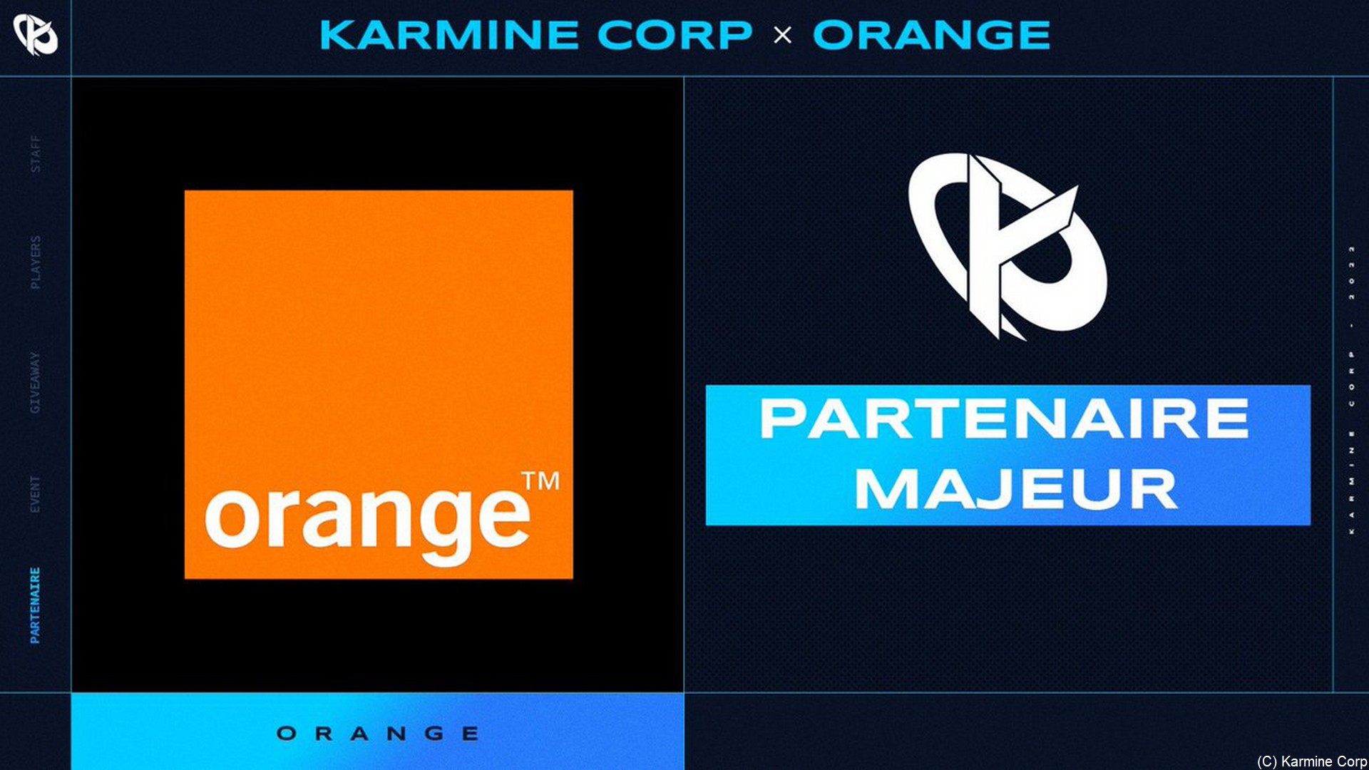 Karmine Corp Orange