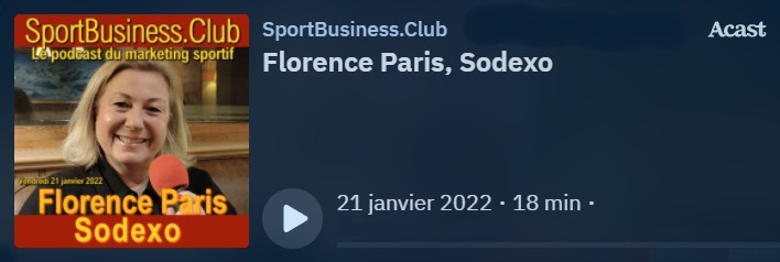 Podcast Florence Paris 2022