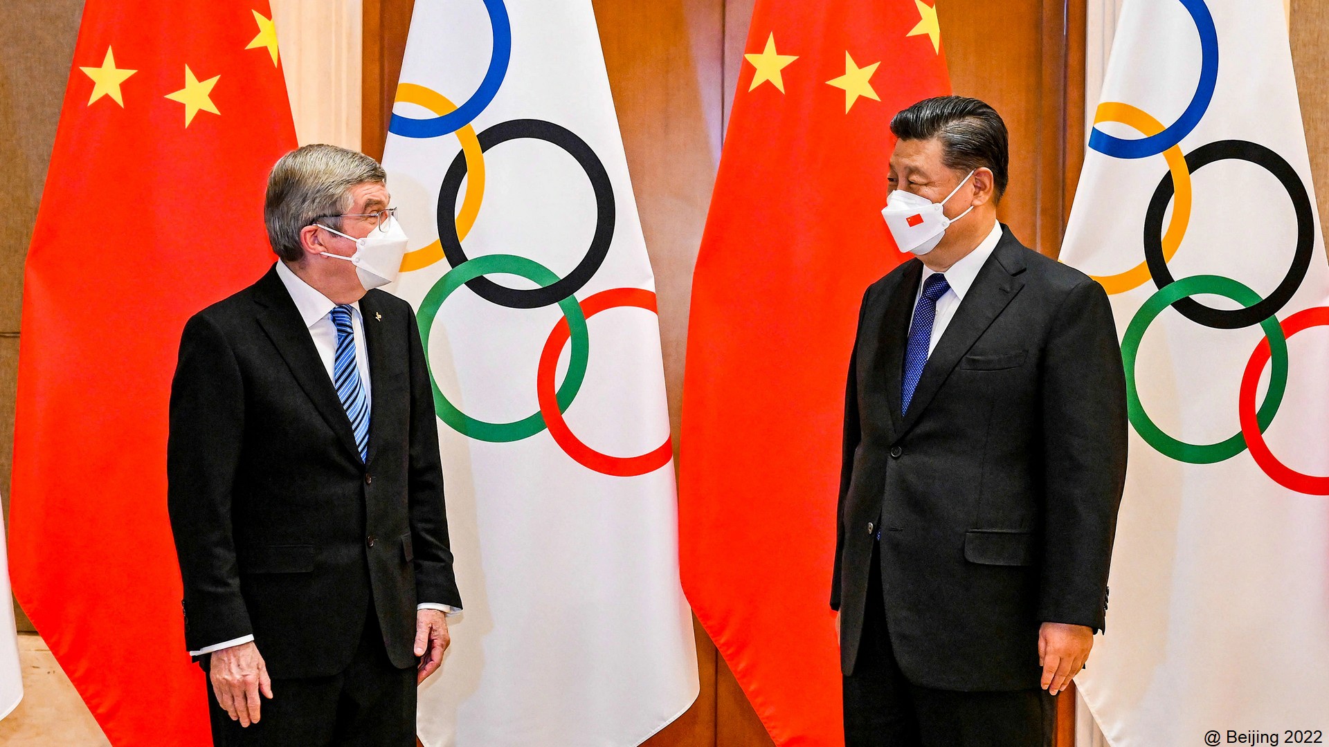 Thomas Bach -Xi Jimping Pekin 2022