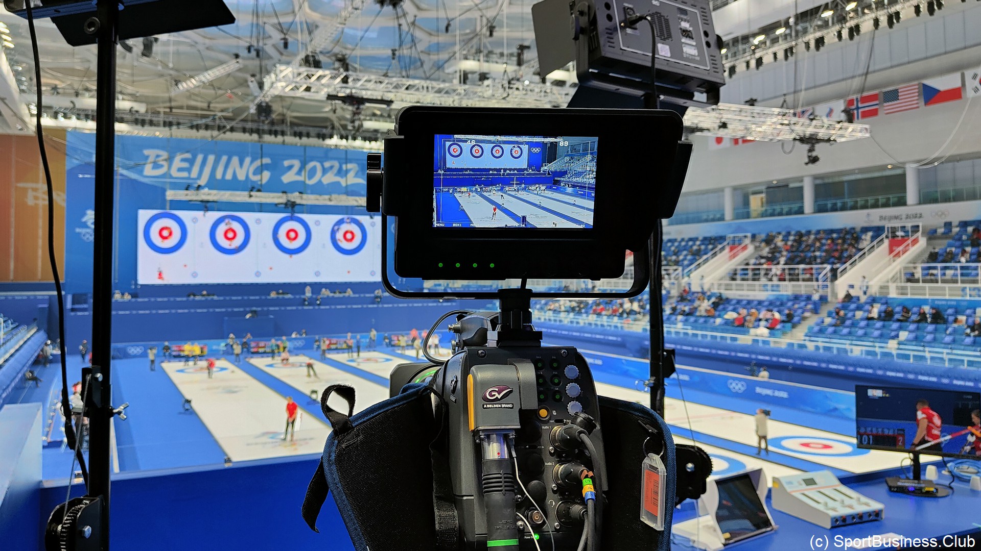 Pekin Beijing 2022 (23) Curling Camera TV