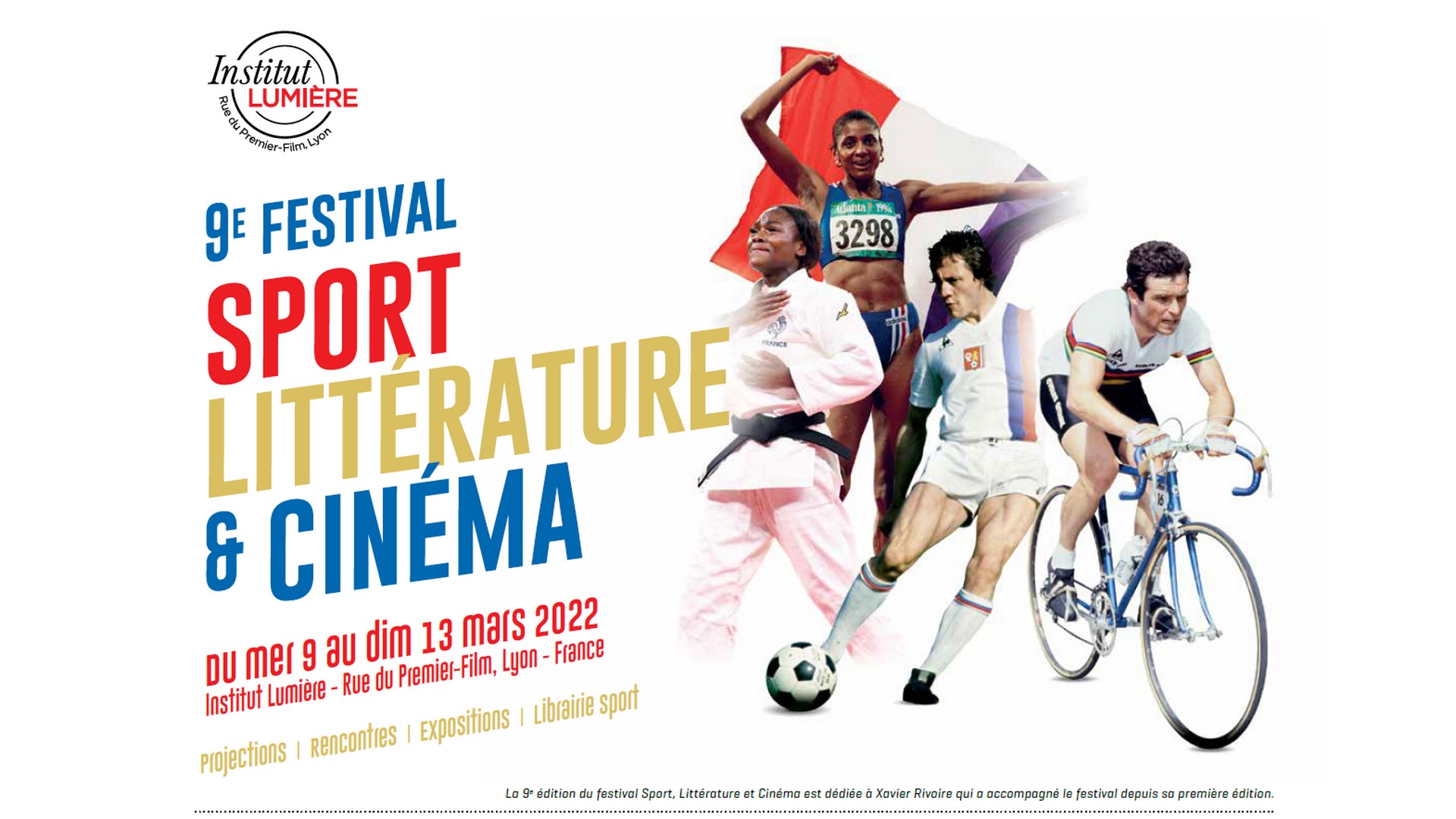 Festival Sport Litterature Cinéma Lyon 2022