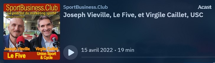 Podcast Joseph Vieville Le Five