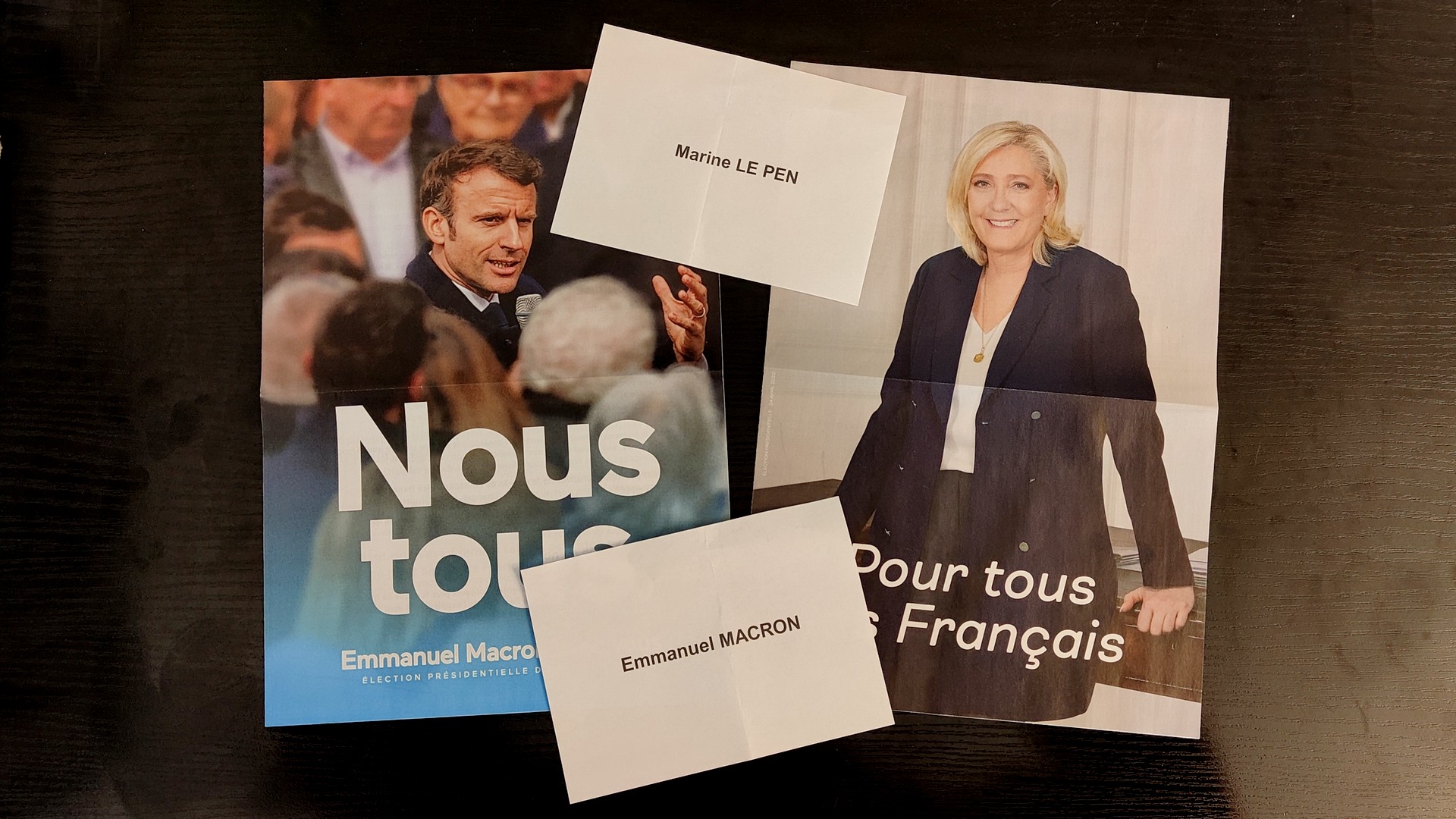 Politique – Election – Emmanuel Macron – Marine Le Pen