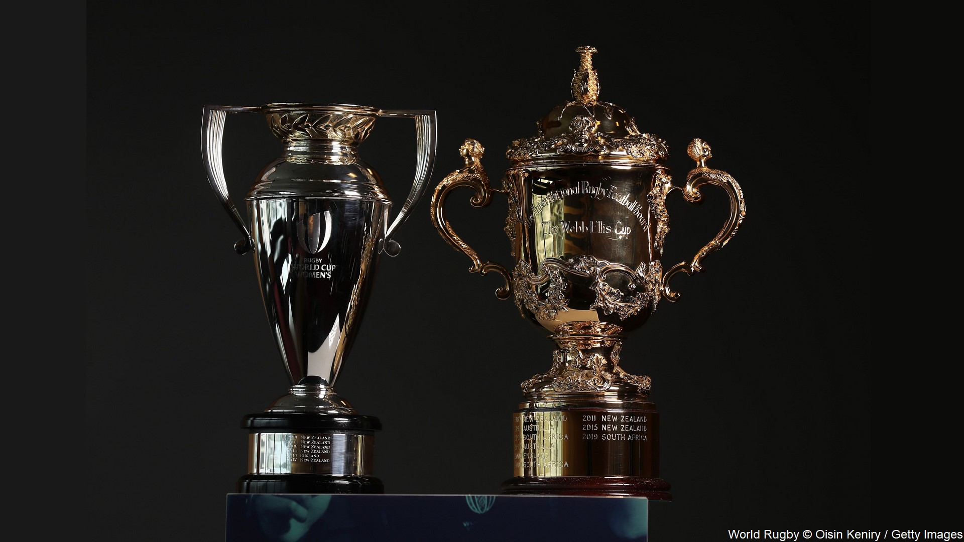 Rugby – Coupe du Monde – Trophées masculin et féminin (2)