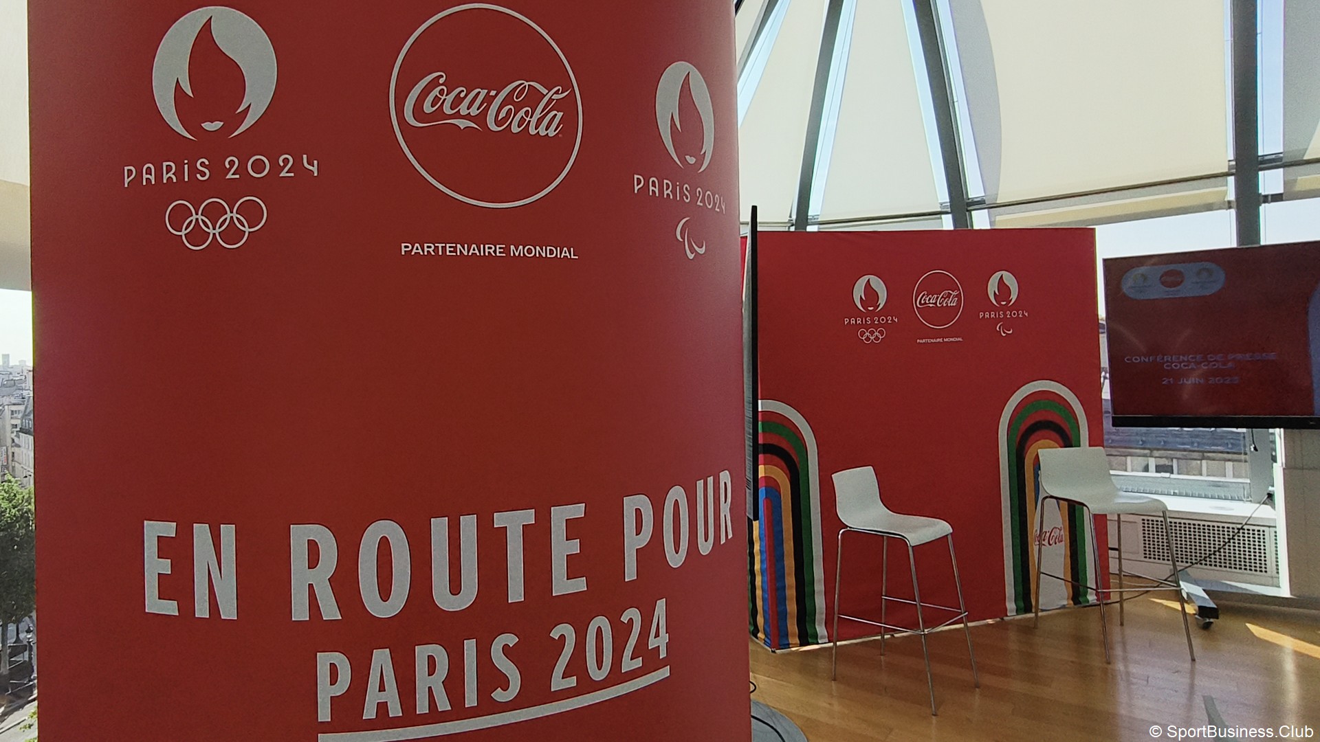 CocaCola occupe le terrain en attendant Paris 2024