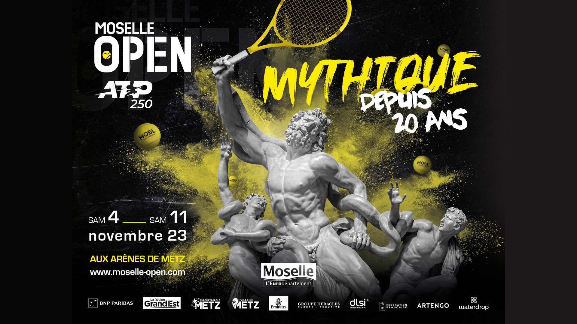 Tennis. Combien remporte le vainqueur du Moselle Open 2023 ? 🔓