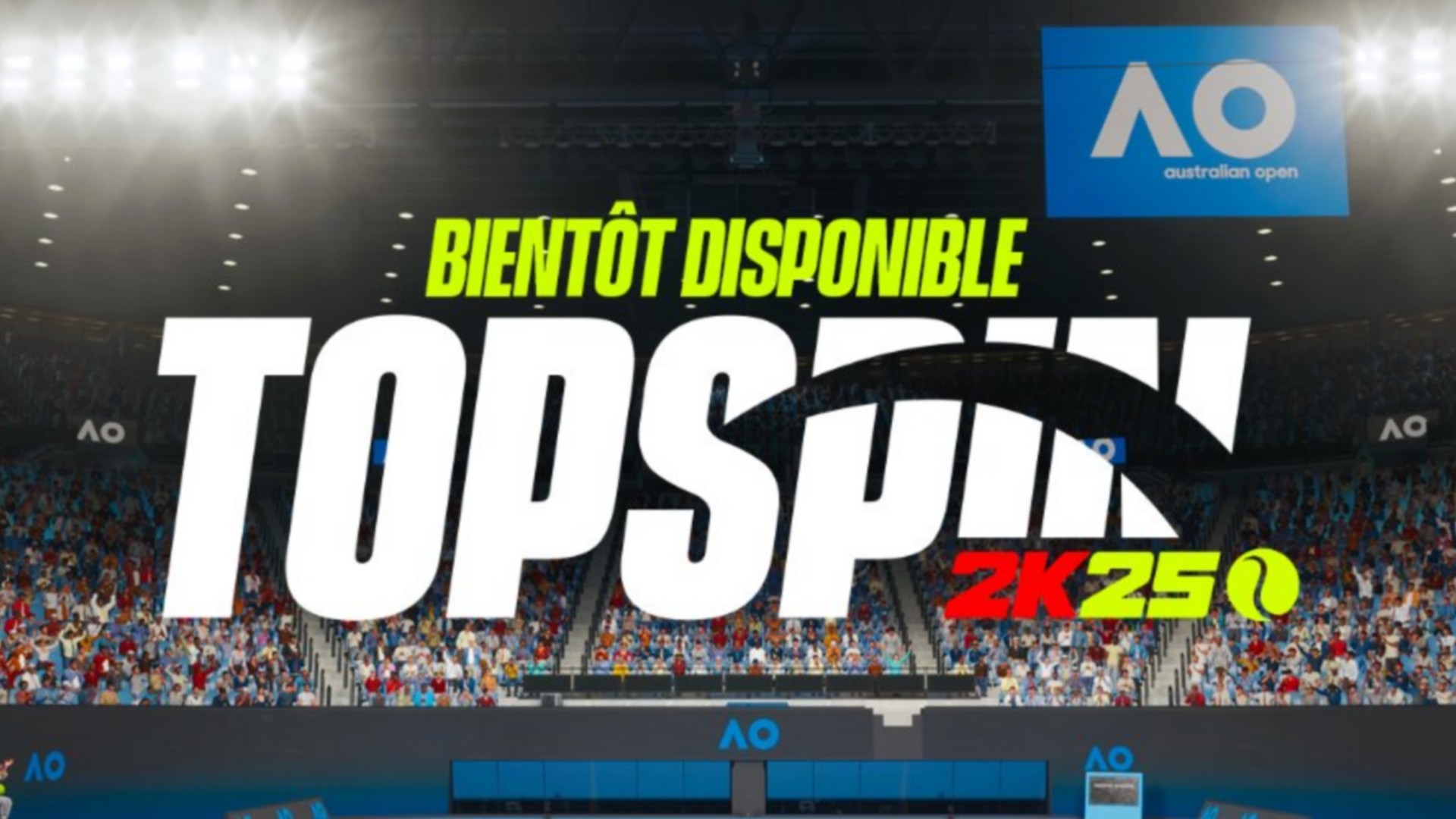 Tennis. Grand retour du jeu TopSpin en 2025 🔓